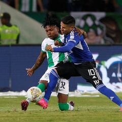 Nacional y Millonarios igualan en los primeros 90 minutos