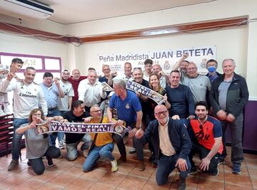 Así celebraron las peñas del Real Madrid el título de Liga