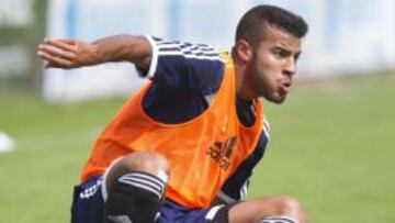 Rafinha sigue sin entrenar por una contusión en la cresta ilíaca