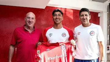 Brayan Cortés es presentado en su nuevo club: “Personalidad, carácter y locura”