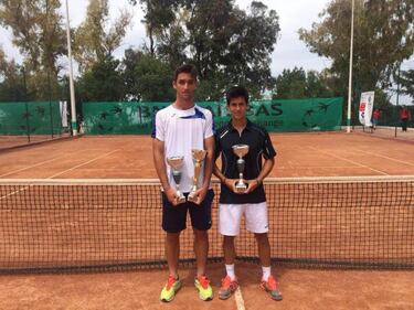 Rafa Izquierdo, campeón del ITF G3 en Argelia