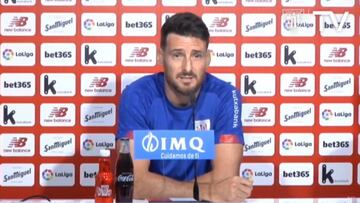 Así comunicó Aduriz que se retirará a final de temporada