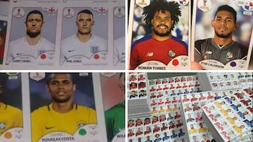 La colecci&oacute;n de cromos de Panini para el Mundial de Rusia 2018.