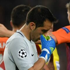 Bravo sufre grave lesión y se pierde el resto de la temporada