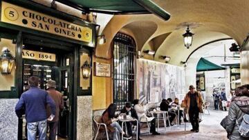 Chocolatería San Ginés de Madrid