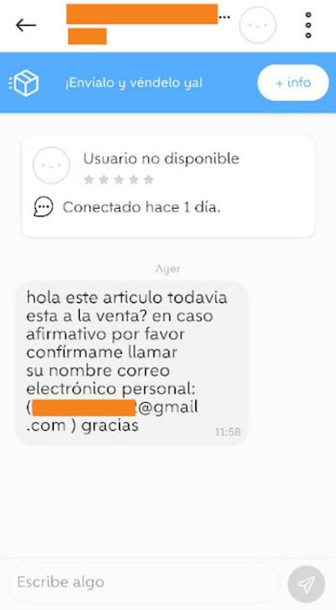Cuidado en Wallapop si eres vendedor: hay una campaña de fraude copiando a DHL