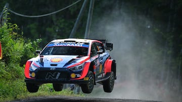 2022 FIA World Rally Championship Round 08,
Rally Finland 2022, 4-7 August 2022
Ott Tanak, Martin Jarveoja, Hyundai i20 N Rally1, Action during Shakedown of WRC Rally Finland 2022
Photographer: Romain Thuillier
Worldwide copyright: Hyundai Motorsport GmbH