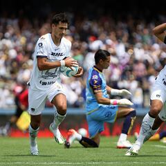 Pumas derrotó al Atlético San Luis en la jornada ocho del Apertura 2023