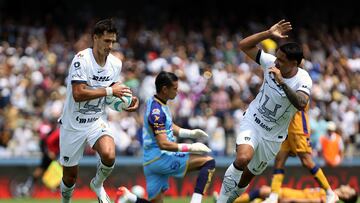 Pumas derrotó al Atlético San Luis en la jornada ocho del Apertura 2023