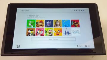 As¨ª es el aspecto y la interfaz de Nintendo Switch tras sacarla de la caja