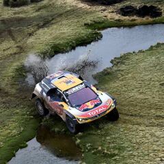 Triunfo de Peterhansel y cancelación de la novena etapa