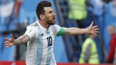 Messi, Agüero y Armani, los más ovacionados en la previa