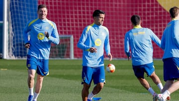 Cancelo, este miércoles en el entrenamiento.