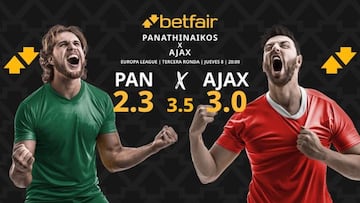 Panathinaikos FC vs. AFC Ajax: horario, TV, cuadro y pronósticos