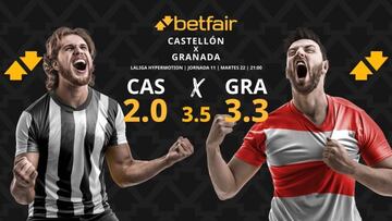 CD Castellón vs. Granada CF: horario, TV, pronósticos, estadísticas y clasificación