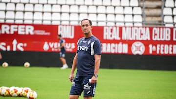 Etxeberria, en un entrenamiento de esta semana.