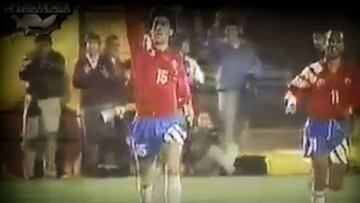 Gol a Argentina: debut de Salas en la Roja cumple 24 a?os
