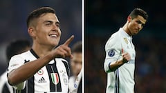 Guiño de Dybala a Cristiano en las redes sociales