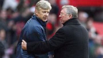 Wenger y Ferguson, en una foto de archivo.