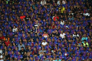 Soccer Football - Spanish Super Cup - Barcelona v Sevilla - Grand Stade de Tanger, Tangier, Morocco - August 12, 2018   Barcelona fans   REUTERS/Sergio Perez