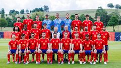 Fotografía oficial de la selección española de fútbol para la Eurocopa 2024 celebrada en en Alemania desde el 14 de junio al 14 de julio de 2024.