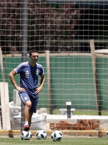 Así fue la práctica de la Selección antes de jugar contra México
