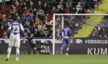 1-2. Caicedo anotó el segundo gol perico.
