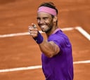 La final del Masters de Roma entre Nadal y Djokovic en imágenes