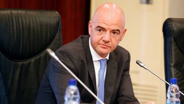 Gianni Infantino relev&oacute; en el cargo a Blatter el pasado mes de febrero.
 