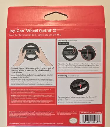 Un vistazo a los Joy-Con Wheel para Nintendo Switch