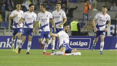 Álex Bermejo, autor del 'gol de oro blanquiazul'