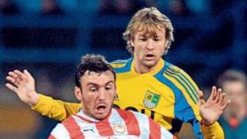 <b>EL FAVORITO. </b>Belluschi, el centrocampista que quiere Valverde según la prensa Helena.