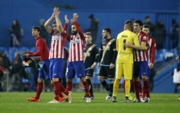 Atlético-Rayo en imágenes