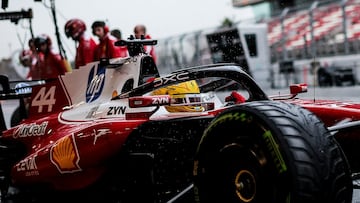 Lewis Hamilton (Ferrari SF-26). Barcelona, España F1 2026.