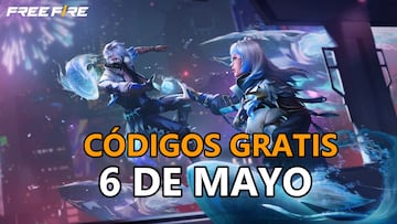 codigos free fire 6 de mayo