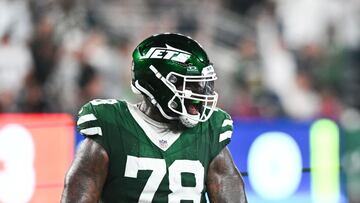 The veteran right tackle picked up an injury in the 24-3 win over New England in Week 3. Moses was not placed on injured reserve but has not traveled to London.