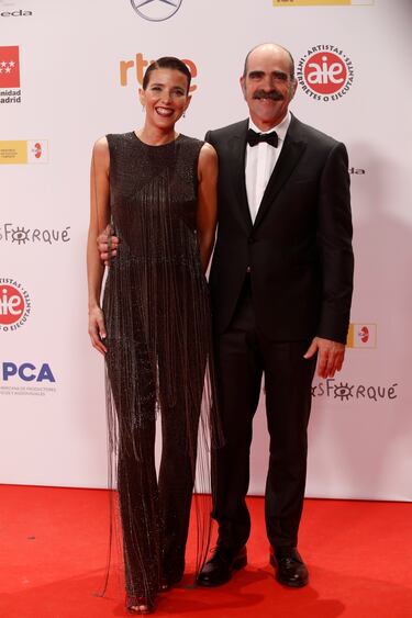 La actriz María Luisa Mayol y el actor Luis Tosar.