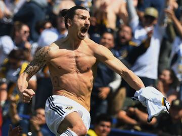 Las imágenes de la remontada del Galaxy en pies de Zlatan