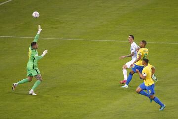 1-0. ?ngel Di Mar¨ªa marca el primer gol.