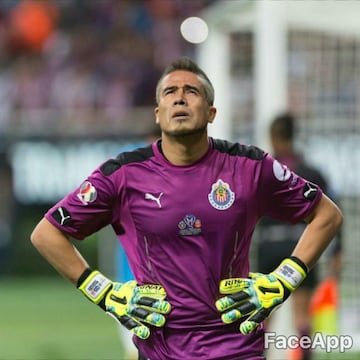 Así se verían los jugadores de Chivas sí fueran viejos