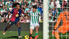Betis 2-2 Barcelona: resumen, goles y resultado