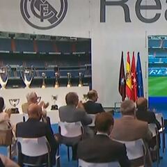 La escena del morbo entre Sergio Ramos y Florentino