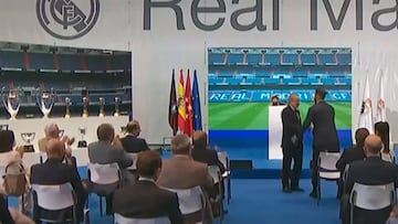 La escena del morbo entre Sergio Ramos y Florentino