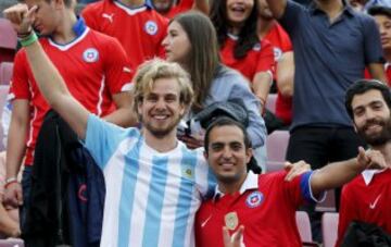 Colores y buen ambiente en el Nacional