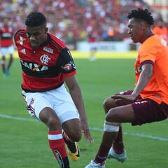 Flamengo de Rueda, con Berrío en cancha, empata ante Cruzeiro