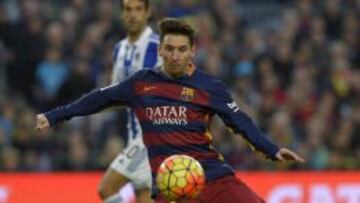 Messi volvi&oacute; a completar un partido entero en Liga el pasado s&aacute;bado ante la Real.
 