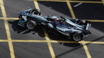 Mitch Evans (Jaguar Racing), en Hong Kong. 