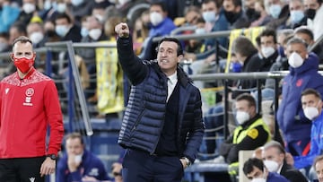 09/01/22 PARTIDO PRIMERA DIVISION 
 VILLARREAL - ATLETICO DE MADRID 
 UNAI EMERY