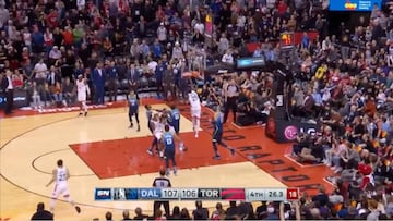 Una canasta histórica: Se enloquece la afición de la NBA