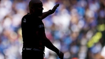 Foto durante el partido Toluca vs Cruz Azul correspondiente a la jornada 6 del torneo Clausura 2019 de la Liga BBVA Bancomer celebrado en el estadio Nemesio Diez.
EN LA FOTO: